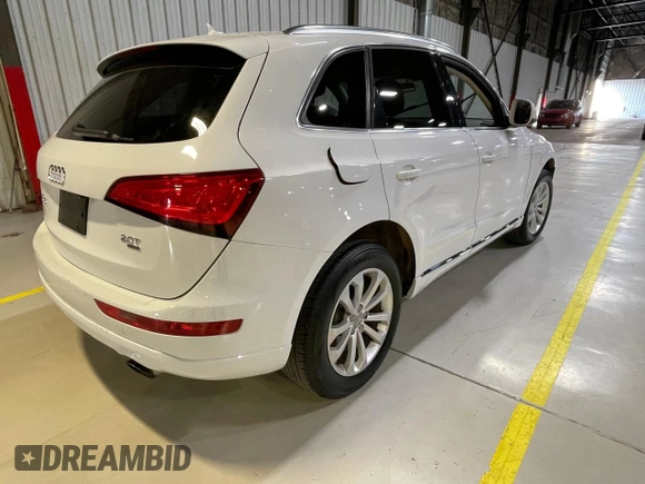 2013 Audi Q5 Premium with VIN WA1CFAFP1DA025697, listed as a Copart auction lot 51061445 with 175,534 mi miles and Clean Title. Bid and sale history available at carsss.com. Image 4.