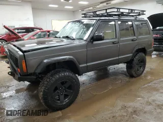 2000 Jeep Cherokee Police with VIN 1J4FF48S5YL105417, listed as a Copart auction lot 48568565 with 135,898 mi miles and Clean Title. Bid and sale history available at carsss.com. Image 1.