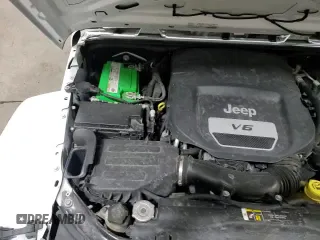 2018 Jeep Wrangler Sport with VIN 1C4AJWAG0JL912921, listed as a Copart auction lot 50337675 with 104,015 mi miles and Salvage title. Bid and sale history available at DreamBid. Image 14.