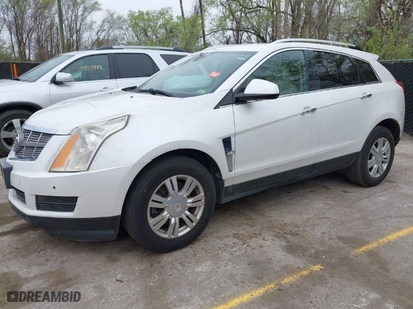 2010 Cadillac SRX Luxury Collection with VIN 3GYFNAEY9AS594592, listed as a IAAI auction lot 41937160 with 192,439 mi miles. Bid and sale history available at carsss.com. Image 2.