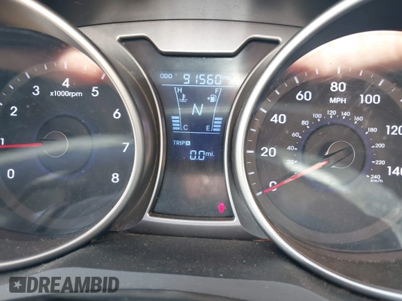 2013 Hyundai Veloster RE:MIX with VIN KMHTC6AD4DU173426, listed as a IAAI auction lot 42551270 with 91,560 mi miles and . Bid and sale history available at DreamBid. Image 7.