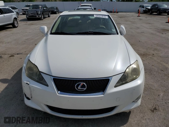 2006 Lexus IS 250 z VIN JTHCK262962002644, wystawiony jako Copart lot #54431915 z przebiegiem 156 973 mil mil oraz Szkoda całkowita • Salvage title. Historia ofert i sprzedaży dostępna na DreamBid. Obrazek 5.