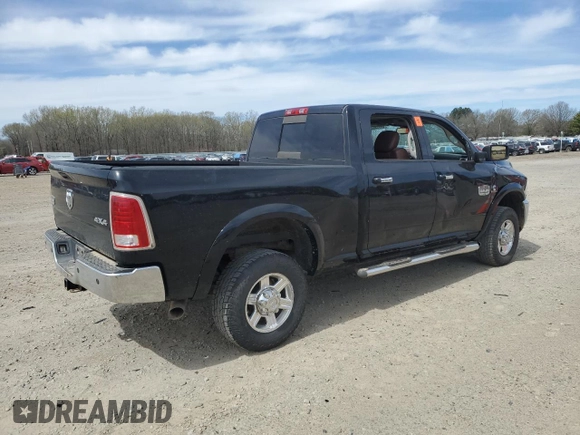 2013 Ram 2500 Laramie Longhorn with VIN 3C6UR5GL5DG534351, listed as a Copart auction lot 49915635 with 183,119 mi miles and Salvage title. Bid and sale history available at DreamBid. Image 3.