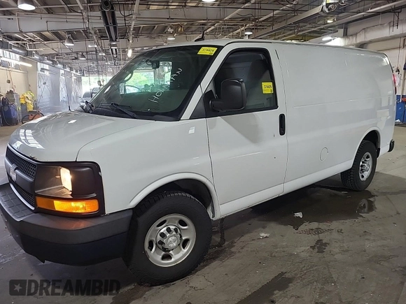 2015 Chevrolet Express Cargo with VIN 1GCWGFCF9F1167047, listed as a IAAI auction lot 42666478 with 169,647 mi miles and . Bid and sale history available at DreamBid. Image 29.