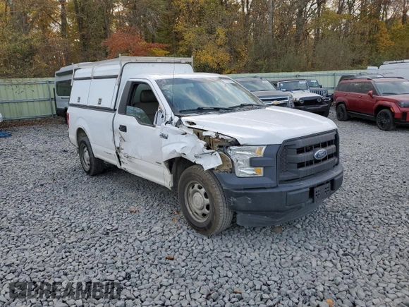 2017 Ford F-150 XL with VIN 1FTMF1CPXHKC08837, listed as a Copart auction lot 77782294 with 196,336 mi miles and Salvage title. Bid and sale history available at DreamBid. Image 4.