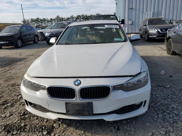 2013 BMW 3 Series 320i xDrive with VIN WBA3C3C59DF981104, listed as a Copart auction lot 78804124 with Not provided miles and Salvage title. Bid and sale history available at DreamBid. Image 5.