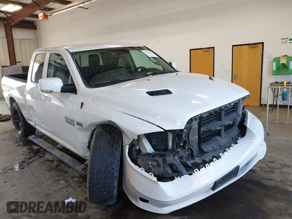 2014 Ram 1500 Sport with VIN 1C6RR7HT5ES367788, listed as a IAAI auction lot 42465965 with 102,578 mi miles and . Bid and sale history available at DreamBid. Image 1.