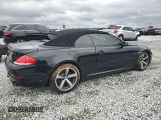 2009 BMW 6 Series 650i with VIN WBAEB53529C224402, listed as a Copart auction lot 73476784 with 140,595 mi miles and Salvage Title. Bid and sale history available at carsss.com. Image 3.