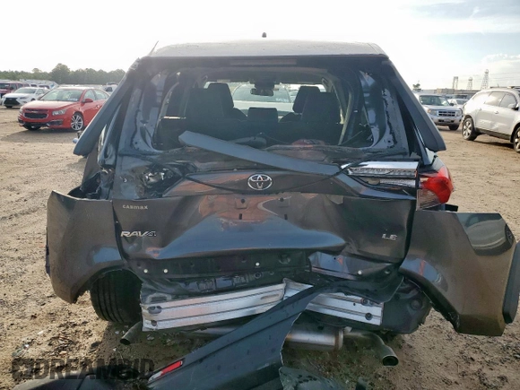 2019 Toyota RAV4 LE with VIN 2T3H1RFV4KC027080, listed as a Copart auction lot 60912315 with 39,445 mi miles and Salvage title. Bid and sale history available at DreamBid. Image 6.