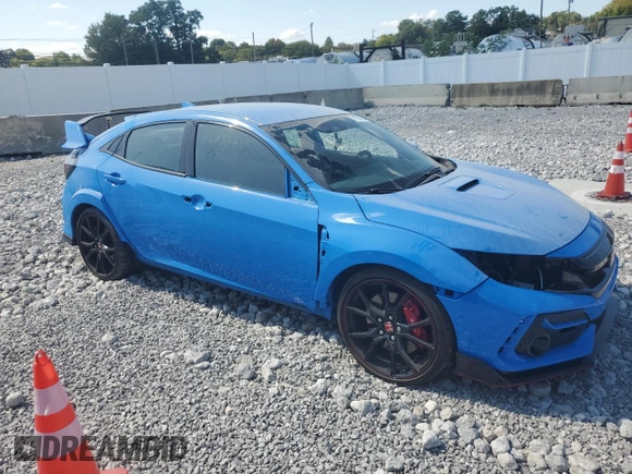 2021 Honda Civic Type R Touring z VIN SHHFK8G79MU204405, wystawiony jako Copart lot #71050684 z przebiegiem 18 934 mil mil oraz Szkoda całkowita • Salvage title. Historia ofert i sprzedaży dostępna na DreamBid. Obrazek 4.