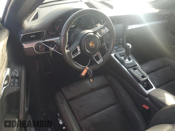 2017 Porsche 911 Carrera with VIN WP0CA2A9XHS141399, listed as a Copart auction lot 75233044 with Not Provided miles and Salvage Title. Bid and sale history available at DreamBid. Image 8.