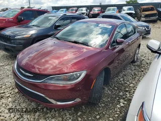 2015 Chrysler 200 Limited z VIN 1C3CCCAB9FN729037, wystawiony jako Copart lot #47047245 z przebiegiem 83 153 mil mil oraz Szkoda całkowita • Salvage title. Historia ofert i sprzedaży dostępna na DreamBid. Obrazek 1.