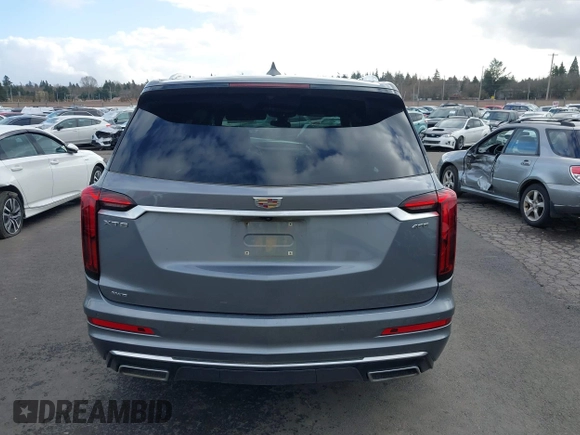 2021 Cadillac XT6 Premium Luxury with VIN 1GYKPDRS2MZ228111, listed as a IAAI auction lot 41671112 with 45,980 mi miles. Bid and sale history available at carsss.com. Image 16.