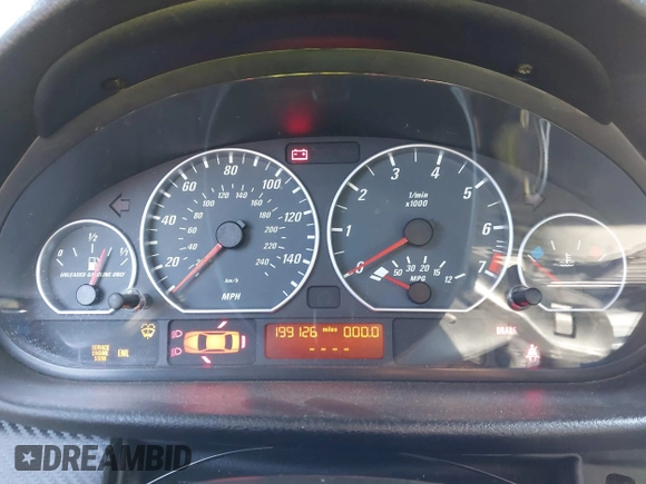 2003 BMW 3 Series 325i with VIN WBAEV33403KL61113, listed as a IAAI auction lot 41775831 with 199,126 mi miles and . Bid and sale history available at DreamBid. Image 7.