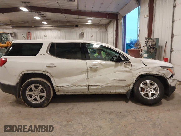 2019 GMC Acadia SLE with VIN 1GKKNKLAXKZ219061, listed as a IAAI auction lot 41198835 with 106,356 mi miles. Bid and sale history available at carsss.com. Image 12.