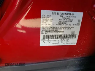 2025 Ford Explorer Platinum with VIN 1FMWK8HC6SGA30403, listed as a Copart auction lot 69964764 with 1,670 mi miles and Salvage title. Bid and sale history available at DreamBid. Image 14.