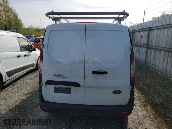 2020 Ford Transit Connect XL with VIN NM0LS7E27L1470287, listed as a Copart auction lot 52744805 with 77,172 mi miles and Salvage title. Bid and sale history available at DreamBid. Image 6.