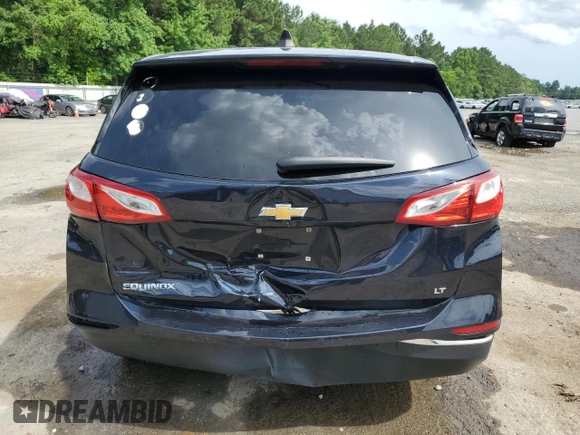 2021 Chevrolet Equinox LT with VIN 3GNAXKEV8MS142635, listed as a Copart auction lot 60846595 with 86,713 mi miles and Salvage title. Bid and sale history available at DreamBid. Image 6.