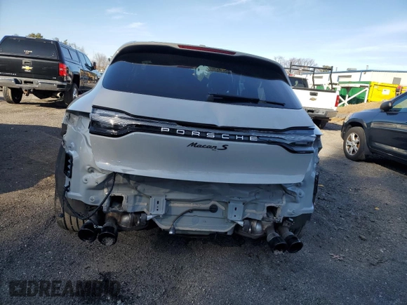 2022 Porsche Macan S с VIN WP1AG2A58NLB23524, выставлен на аукционе Copart как лот 83518084 с пробегом 16 512 миль миль и Списание • Salvage title. История ставок и продаж доступна на DreamBid. Изображение 6.