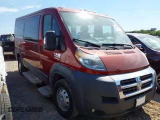 2016 Ram ProMaster Cargo with VIN 3C6TRVAG6GE121314, listed as a IAAI auction lot 41940640 with 54,039 mi miles and . Bid and sale history available at DreamBid. Image 1.