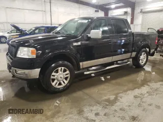 2004 Ford F-150 XLT with VIN 1FTPW145X4KD18727, listed as a Copart auction lot 51061375 with 172,401 mi miles and Salvage Title. Bid and sale history available at carsss.com. Image 1.