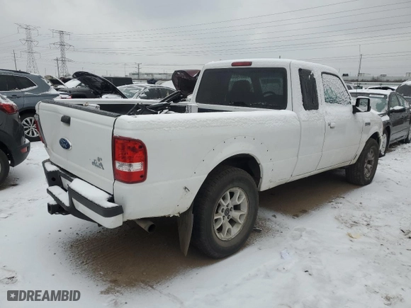 2008 Ford Ranger XLT with VIN 1FTZR45E78PA64421, listed as a Copart auction lot 87689475 with 108,447 mi miles and Salvage Title. Bid and sale history available at carsss.com. Image 3.