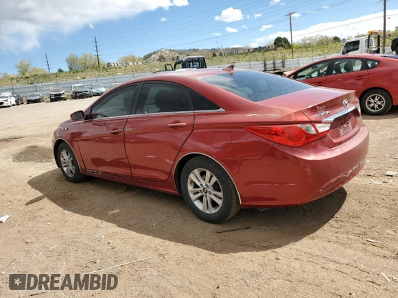 2011 Hyundai Sonata GLS with VIN 5NPEB4AC9BH163722, listed as a Copart auction lot 54074575 with 126,711 mi miles and Salvage Title. Bid and sale history available at DreamBid. Image 2.