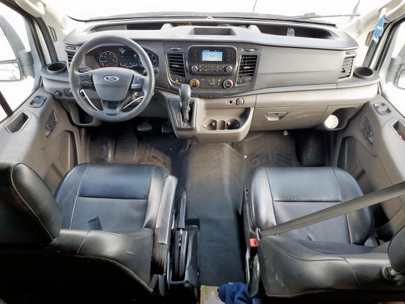 2020 Ford Transit Cargo with VIN 1FTBR1CG2LKB71838, listed as a Copart auction lot 59989875 with 326,938 mi miles and Salvage title. Bid and sale history available at DreamBid. Image 8.