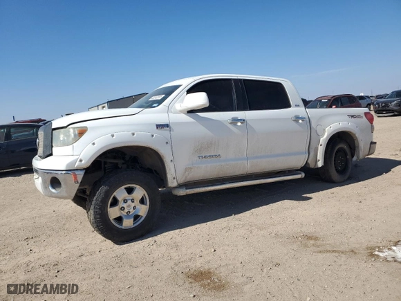 2007 Toyota Tundra SR5 with VIN 5TFEV54157X028062, listed as a Copart auction lot 46242205 with 215,990 mi miles and Salvage Title. Bid and sale history available at carsss.com. Image 1.