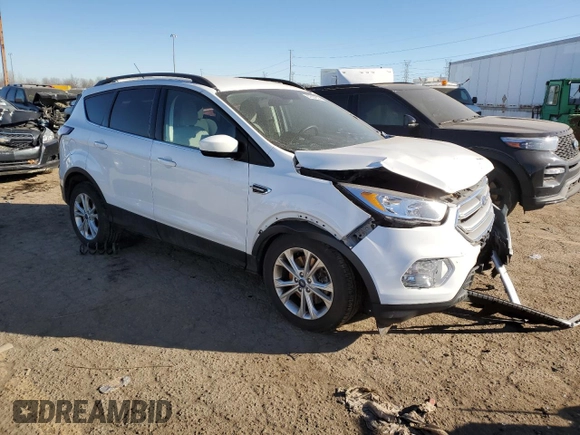 2018 Ford Escape SE with VIN 1FMCU0G98JUB62583, listed as a Copart auction lot 87894835 with 135,965 mi miles and Clean Title. Bid and sale history available at carsss.com. Image 4.