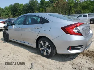 2020 Honda Civic LX z VIN 2HGFC2F68LH598008, wystawiony jako Copart lot #59290285 z przebiegiem 40 568 mil mil oraz Szkoda całkowita • Salvage title. Historia ofert i sprzedaży dostępna na DreamBid. Obrazek 2.