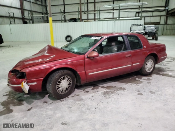 1996 Mercury Cougar with VIN 1MELM6249TH624310, listed as a Copart auction lot 83887584 with 98,062 mi miles and Non Repairable. Bid and sale history available at carsss.com. Image 1.