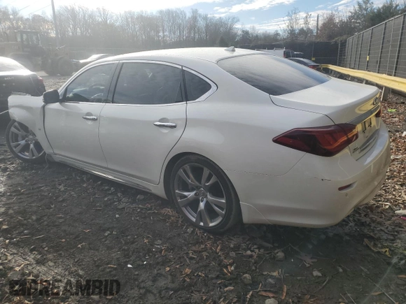 2016 Infiniti Q70 with VIN JN1BY1PR2GM721261, listed as a Copart auction lot 83307734 with 175,027 mi miles and Salvage title. Bid and sale history available at DreamBid. Image 2.