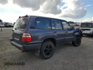 2003 Toyota Land Cruiser with VIN JTEHT05J632046741, listed as a Copart auction lot 78745074 with 203,997 mi miles and Salvage Title. Bid and sale history available at carsss.com. Image 3.