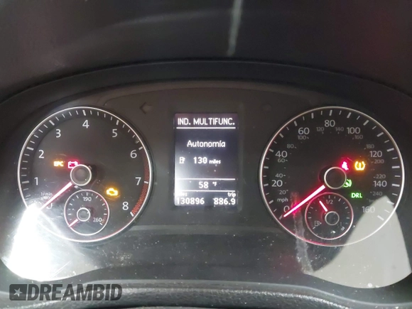 2012 Volkswagen Passat SE z VIN 1VWBP7A32CC049822, wystawiony jako IAAI lot #41634650 z przebiegiem 130 896 mil mil oraz . Historia ofert i sprzedaży dostępna na DreamBid. Obrazek 7.