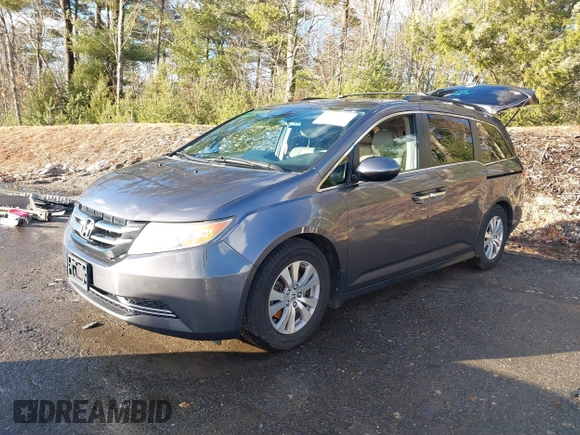2014 Honda Odyssey EX-L z VIN 5FNRL5H67EB009341, wystawiony jako IAAI lot #41197966 z przebiegiem 172 631 mil mil oraz . Historia ofert i sprzedaży dostępna na DreamBid. Obrazek 18.