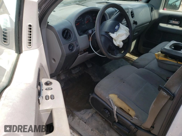2006 Ford F-150 XL with VIN 1FTRF12W76NA99635, listed as a Copart auction lot 53810195 with 383,629 mi miles and Clean title. Bid and sale history available at DreamBid. Image 8.