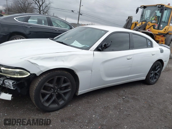 2019 Dodge Charger SXT with VIN 2C3CDXBG9KH598841, listed as a IAAI auction lot 41093938 with 112,359 mi miles. Bid and sale history available at carsss.com. Image 14.
