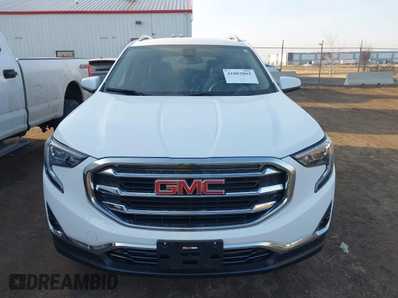 2021 GMC Terrain SLT with VIN 3GKALVEV6ML312253, listed as a IAAI auction lot 41802862 with 93,131 mi miles and . Bid and sale history available at carsss.com. Image 12.