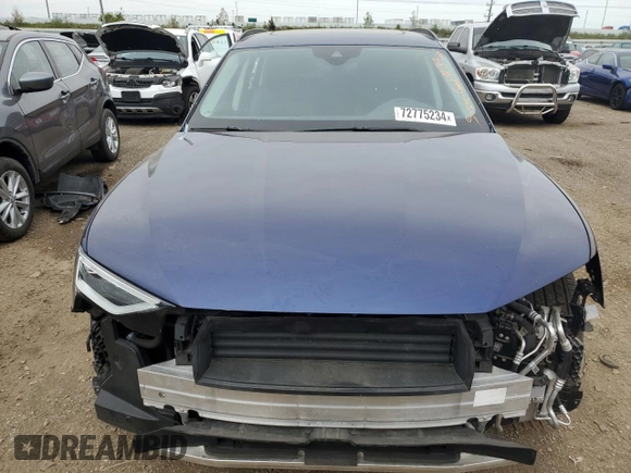2021 Audi e-tron Premium Plus with VIN WA1LAAGE9MB026280, listed as a Copart auction lot 72775234 with 17,305 mi miles and Salvage Title. Bid and sale history available at DreamBid. Image 5.