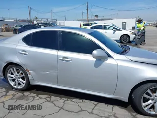 2007 Lexus IS with VIN JTHBK262775037758, listed as a IAAI auction lot 41990064 with 156,319 mi miles. Bid and sale history available at carsss.com. Image 13.