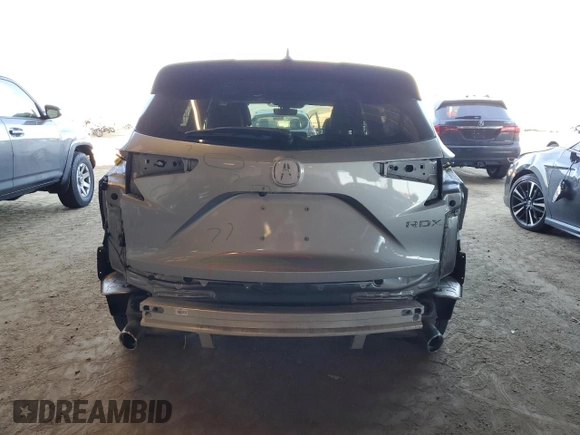 2021 Acura RDX with VIN 5J8TC1H31ML005139, listed as a Copart auction lot 43035855 with 27,998 mi miles and Salvage Title. Bid and sale history available at carsss.com. Image 6.
