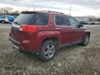 2012 GMC Terrain SLT-2 with VIN 2GKFLWE55C6316986, listed as a Copart auction lot 46814535 with 205,832 mi miles and Salvage Title. Bid and sale history available at DreamBid. Image 3.