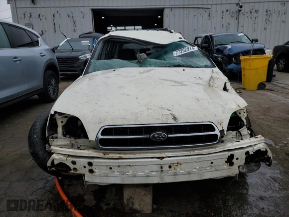 2000 Subaru Legacy Outback z VIN 4S3BH6752Y7648304, wystawiony jako Copart lot #77252914 z przebiegiem Nie podano mil oraz Szkoda całkowita • Salvage title. Historia ofert i sprzedaży dostępna na DreamBid. Obrazek 5.