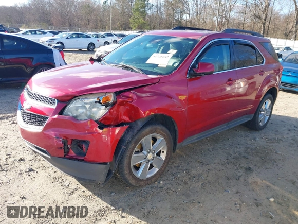 2013 Chevrolet Equinox LT z VIN 2GNALPEK2D6237611, wystawiony jako IAAI lot #41725242 z przebiegiem 136 671 mil mil oraz . Historia ofert i sprzedaży dostępna na DreamBid. Obrazek 2.