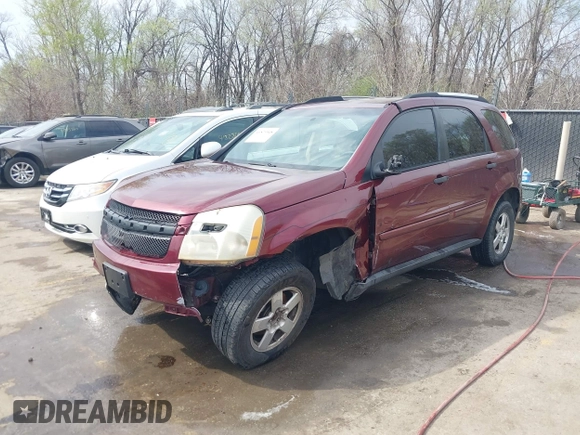 2007 Chevrolet Equinox LS with VIN 2CNDL13F576105502, listed as a IAAI auction lot 41879548 with 144,431 mi miles and . Bid and sale history available at DreamBid. Image 2.
