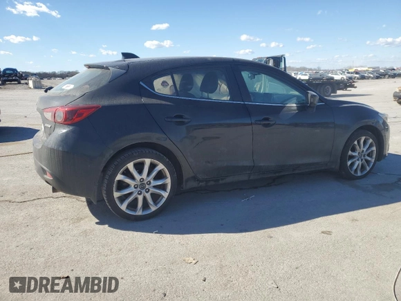 2014 Mazda 3 S Touring with VIN JM1BM1L32E1193813, listed as a Copart auction lot 46899755 with 137,707 mi miles and Salvage Title. Bid and sale history available at DreamBid. Image 3.
