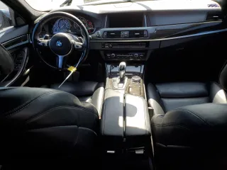 2015 BMW 5 Series 535i with VIN WBA5B1C5XFD918804, listed as a Copart auction lot 49119655 with 44,328 mi miles and Salvage Title. Bid and sale history available at carsss.com. Image 8.