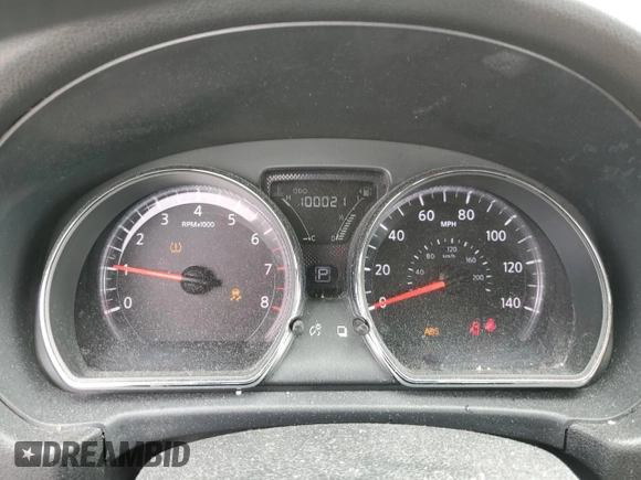 2015 Nissan Versa SV with VIN 3N1CN7APXFL852437, listed as a Copart auction lot 55702425 with 100,021 mi miles and Salvage title. Bid and sale history available at DreamBid. Image 9.