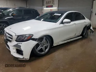 2020 Mercedes-Benz E 350 with VIN WDDZF8EB4LA747622, listed as a Copart auction lot 48091035 with 21,622 mi miles and Salvage Title. Bid and sale history available at DreamBid. Image 1.